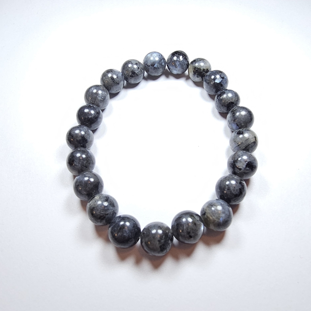 Gray Beaded Bracelet